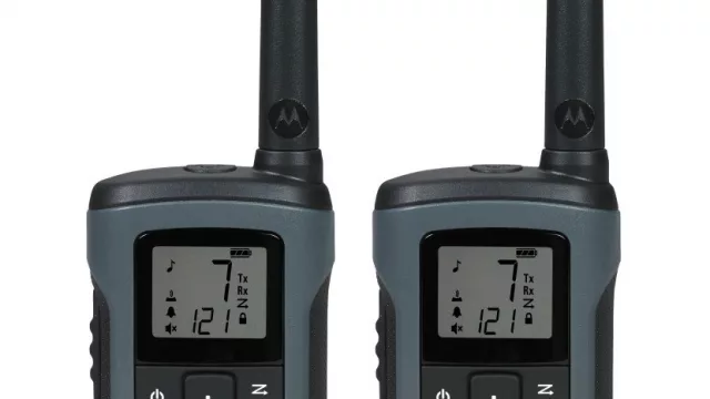 Motorola trae radio de uso familiar y recreativo: 30 y 50 km de cobertura