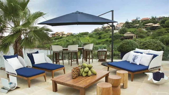 También cuentan con muebles para exterior.