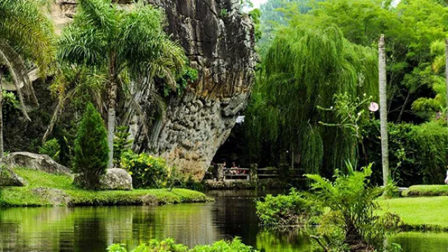 Espacios verdes para los paseos al aire libre.