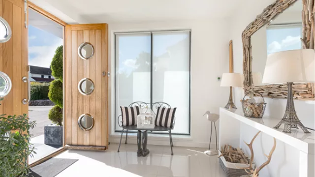 La decoración de un recibidor siempre dependerá del espacio disponible.