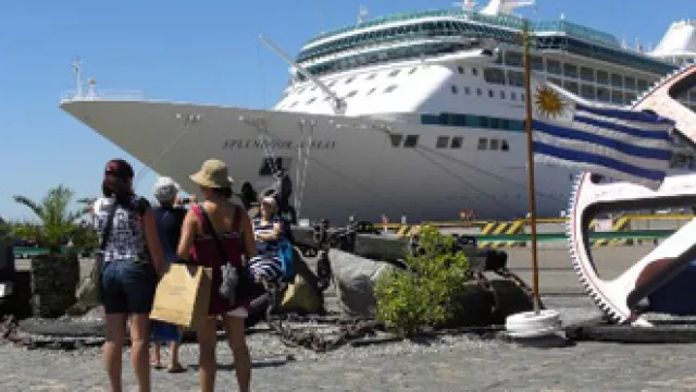 Llegan menos cruceros a Uruguay (por tercer año consecutivo)
