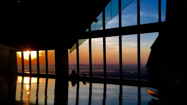 La vista desde el One World Observatory.