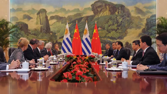 UY a punto de firmar un TLC con China