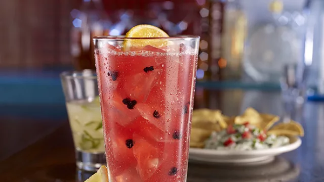 También hay riquísimos tragos como el Blackberry Long Island Iced Tea.