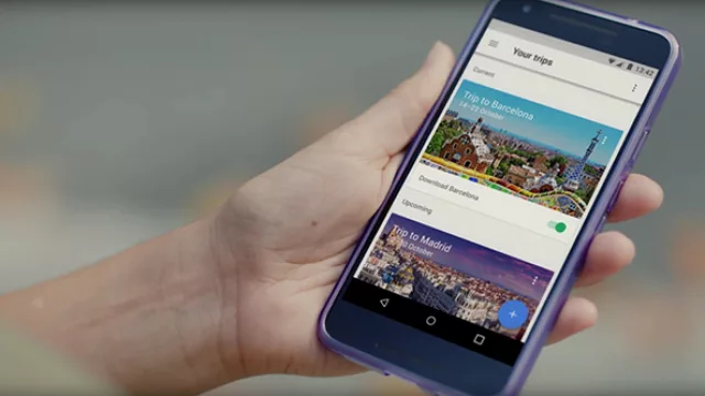 Google Trips es una aplicación que te permite personalizar tus viajes.