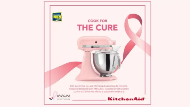 Kitchenaid y Amacma se Unen para presentar COOK FOR THE CURE