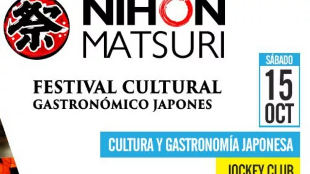 ¡Agendalo! Mega festival japonés en el Jockey Club