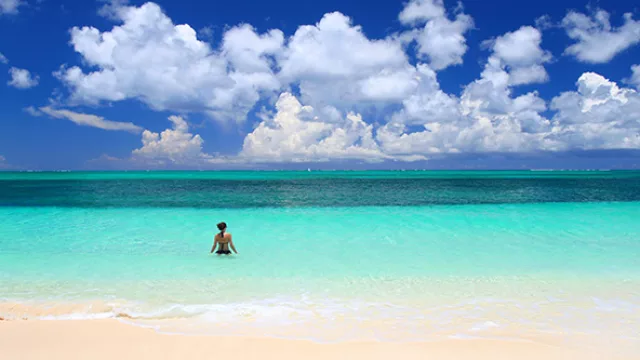 ¿Te imaginás ir a esta paradisiaca playa?