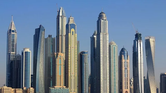 Mega construcciones son parte de la silueta de Dubái.