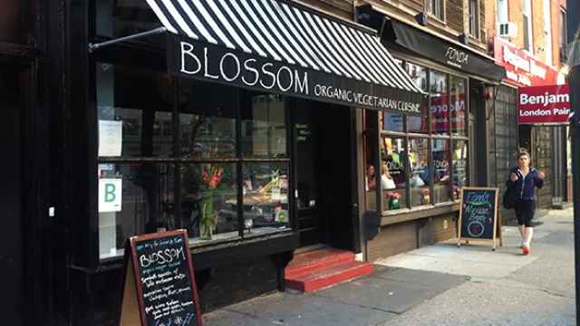 Blossom es el restaurante vegetariano y vegano más famoso de Nueva York.