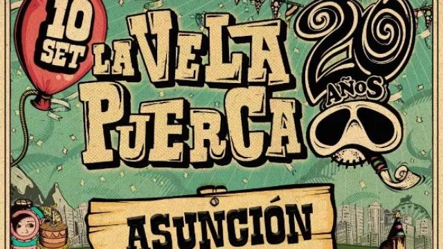 Exclusivo concierto de La Vela Puerca en el país