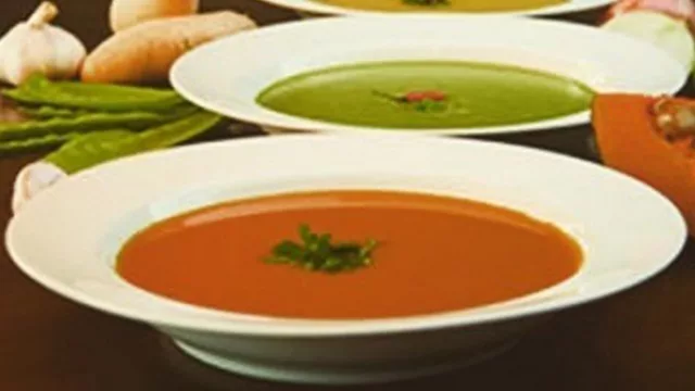 Probá también las sopas de tomate, cebolla o berro.