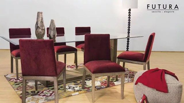 Muebles coloridos que alegran cualquier ambiente.