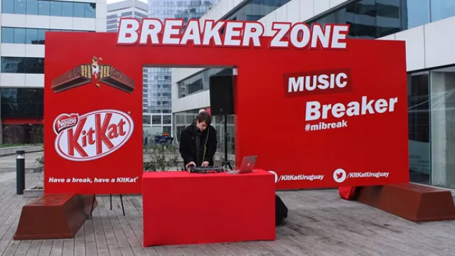 Kit Kat Breaker Zone: el escenario montado por la marca en Uruguay