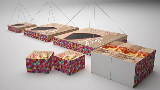 Packaging para productos.