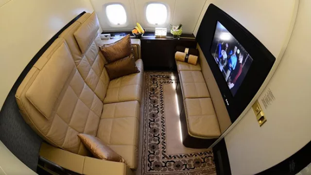 La suite penthouse de Etihad Airways se llama “La Residencia”.
