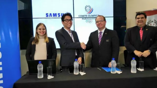 Samsung auspiciante local del Comité Olímpico Paraguayo
