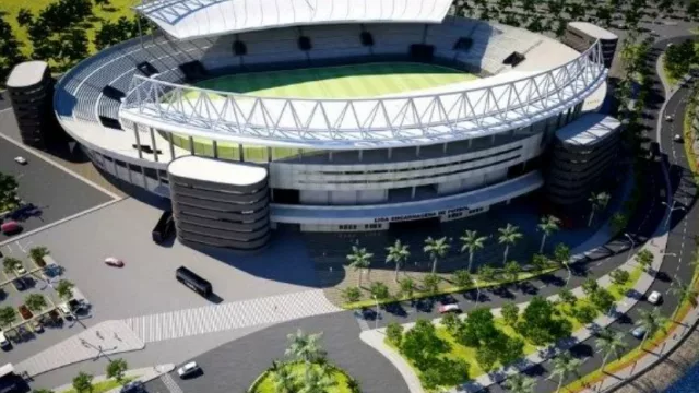 El nuevo estadio de Encarnación es una realidad: iniciaron los trabajos preliminares