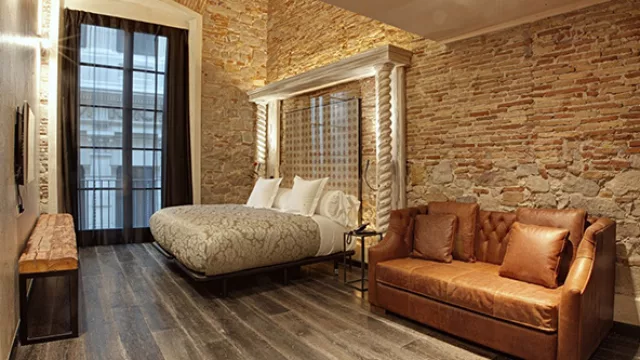 El hotel boutique Arai se encuentra en el centro histórico de Barcelona.
