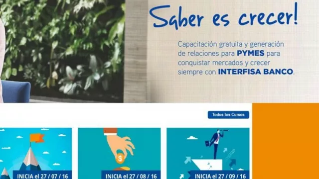 Interfisa Banco presentó una innovadora plataforma de capacitación online gratuita