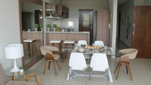 La cocina del Ipanema Flats.