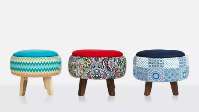 Los puffs eco-amigables pueden ser utilizados tanto en la casa como en la oficina.