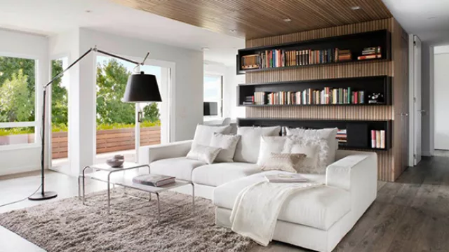 El estilo minimalista es una de las formas más simples y económicas de transformar el un espacio en un lugar de relax. Foto gentileza @Houzz.