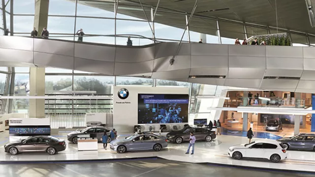 BMW Welt para todos los amantes de los vehículos de alta gama.
