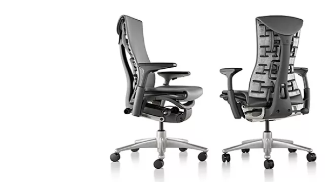 Los diseñadores Bill Stumpf y Jeff Weber crearon la Embody Chair, Herman Miller.