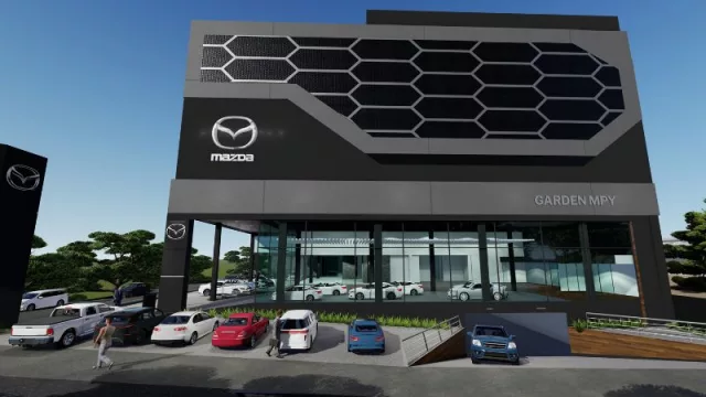 Grupo Garden invierte US$ 6 millones para consolidar a Mazda en Paraguay (la marca japonesa tendrá su propio edificio)