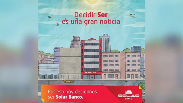 Solar se convierte en Solar Banco