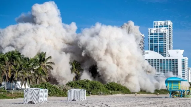 Demolieron el famoso hotel Deauville de Miami (donde se hospedaron John Kennedy, los Beatles y Frank Sinatra)