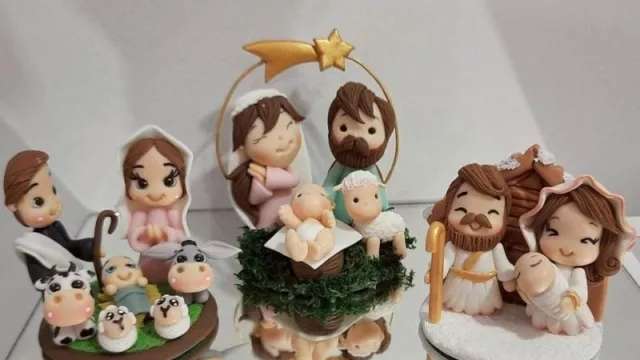 En forma de emprendimiento: Andyland produce mini pesebres de porcelana (y las empresas los quieren)