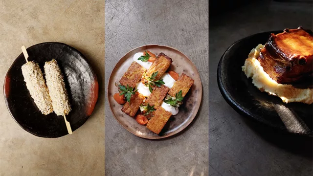 En Óga los productos de origen nacional son protagonistas de la cocina (probá el choclo dulce grillado)