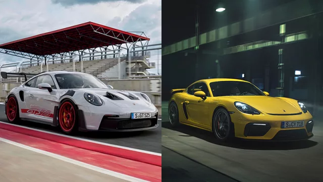Poder alemán: Llegan nuevas versiones del 911 GT3 RS y del 718 Cayman GT4 de Porsche