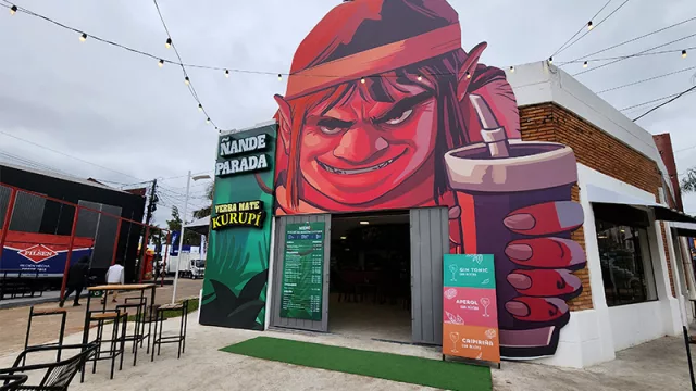 Acá podés parar para el desayuno, ofrecen mbejú o chipa, y cocido.