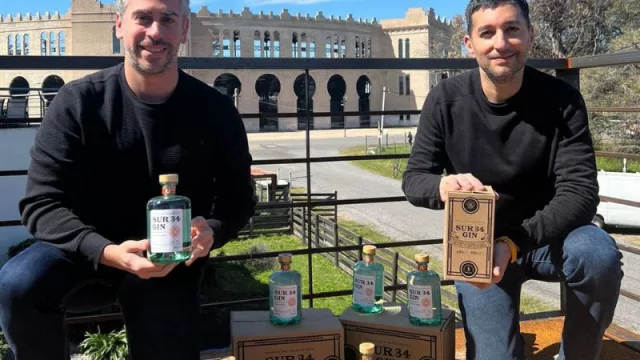 Un gin que bien se la lidia (en Colonia irrumpe Sur 34 para competir en el mundo)