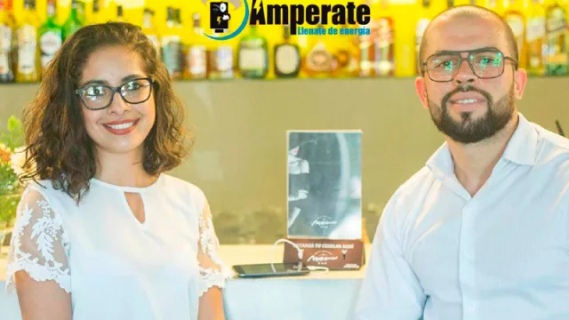 Amperate inyecta energía con sus estaciones de carga para celulares (más de 300 empresas atendidas)