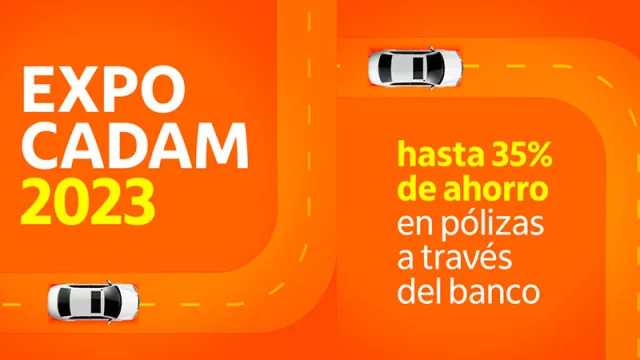 Itaú dará beneficios únicos en la Cadam Motor Show 2023