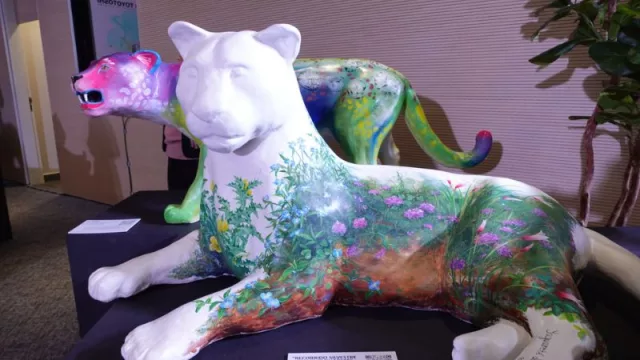 A ponerle garra: Somos Yaguareté subasta esculturas para preservar la especie en Paraguay