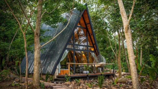 En Independencia la cabaña Ysyry es la nueva propuesta de Kuarahy’ãme (ideal para parejas)