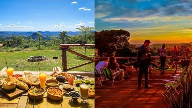 Cerca de Paraguarí El Atardecer Camping es el sitio ideal para acampar en pleno Mbatoví