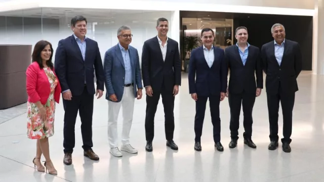 Viaje de negocios: Peña recibió a empresarios estadounidenses y va a Miami para cerrar inversiones