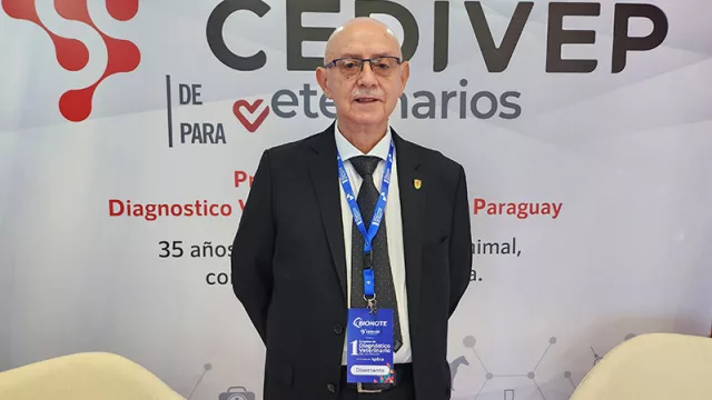 Antonio Rodríguez Sánchez, fundador del Centro de Diagnóstico Veterinario del Paraguay (Cedivep)