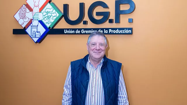 Héctor Cristaldo, presidente de la UGP