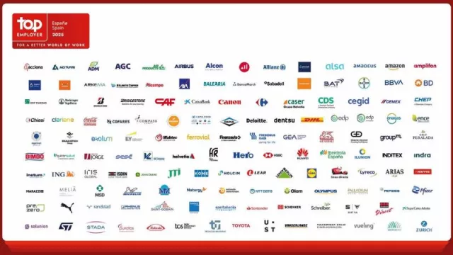 Un total de 138 compañías (entre ellas Inditex), certificadas como las mejores empleadoras por 'Top Employers España' en 2025