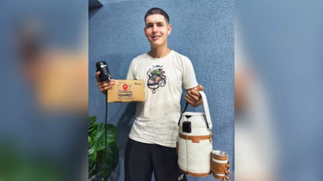 Okiwa SA surgió por amor al tereré y hoy trabaja en marroquinería (el más popular, el termo viajero)