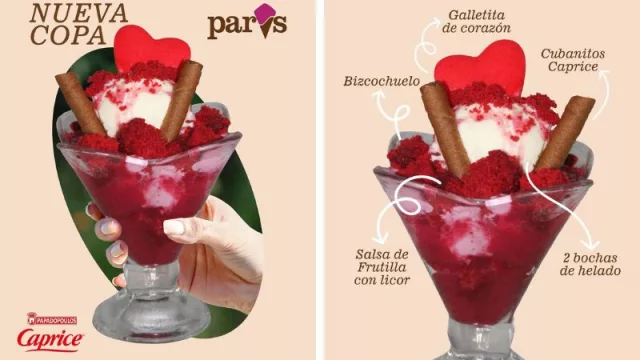 Heladería Paris endulza el Día del Amor con el lanzamiento de su Copa Capricho