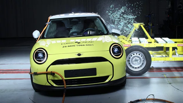 Euro NCAP, la entidad europea de seguridad vehicular, otorga cinco estrellas al Mini Cooper E y Audi A6 e-tron