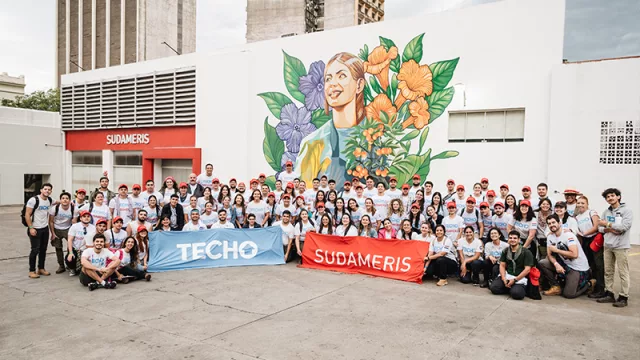 Sudameris y Techo construyen la vivienda número 9.000 (más de 40.500 personas beneficiadas)